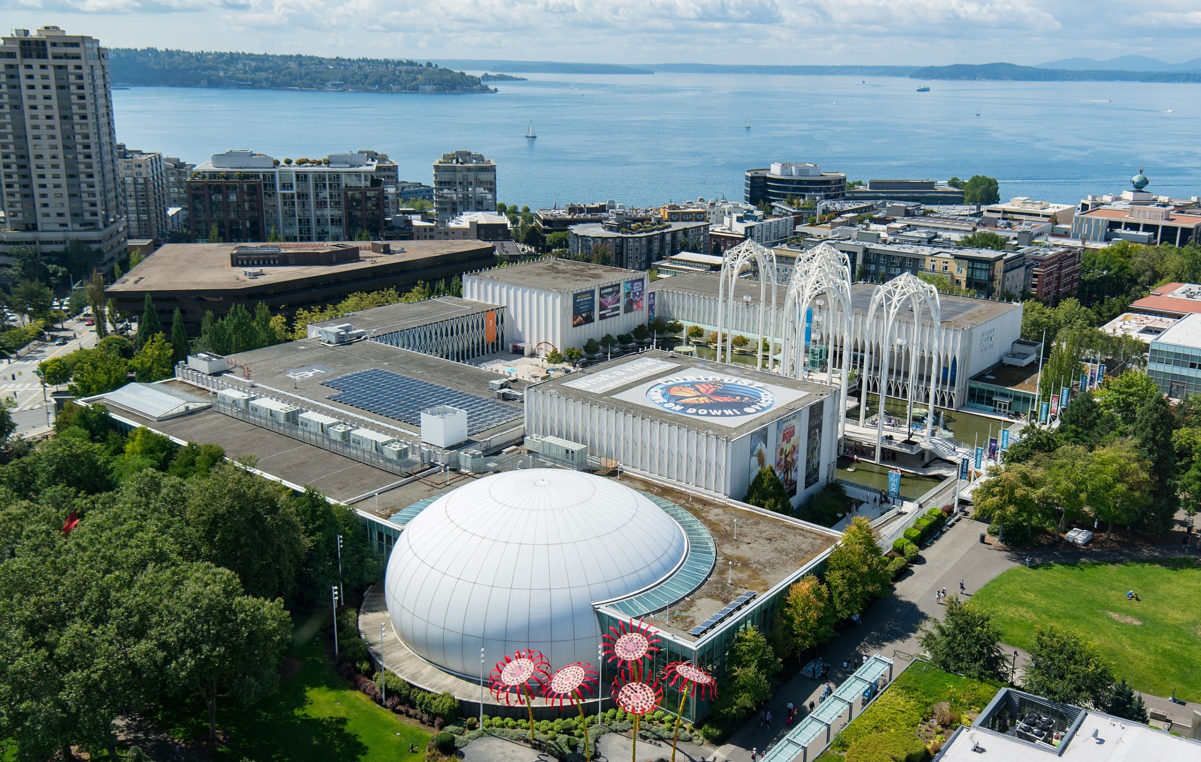 Pacific Science Center from Space Needle
